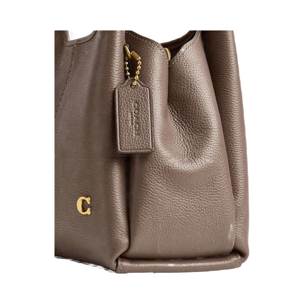 Coach Lana Shoulder Bag 23 Brass-Dark Stone - HypeFly India View 2