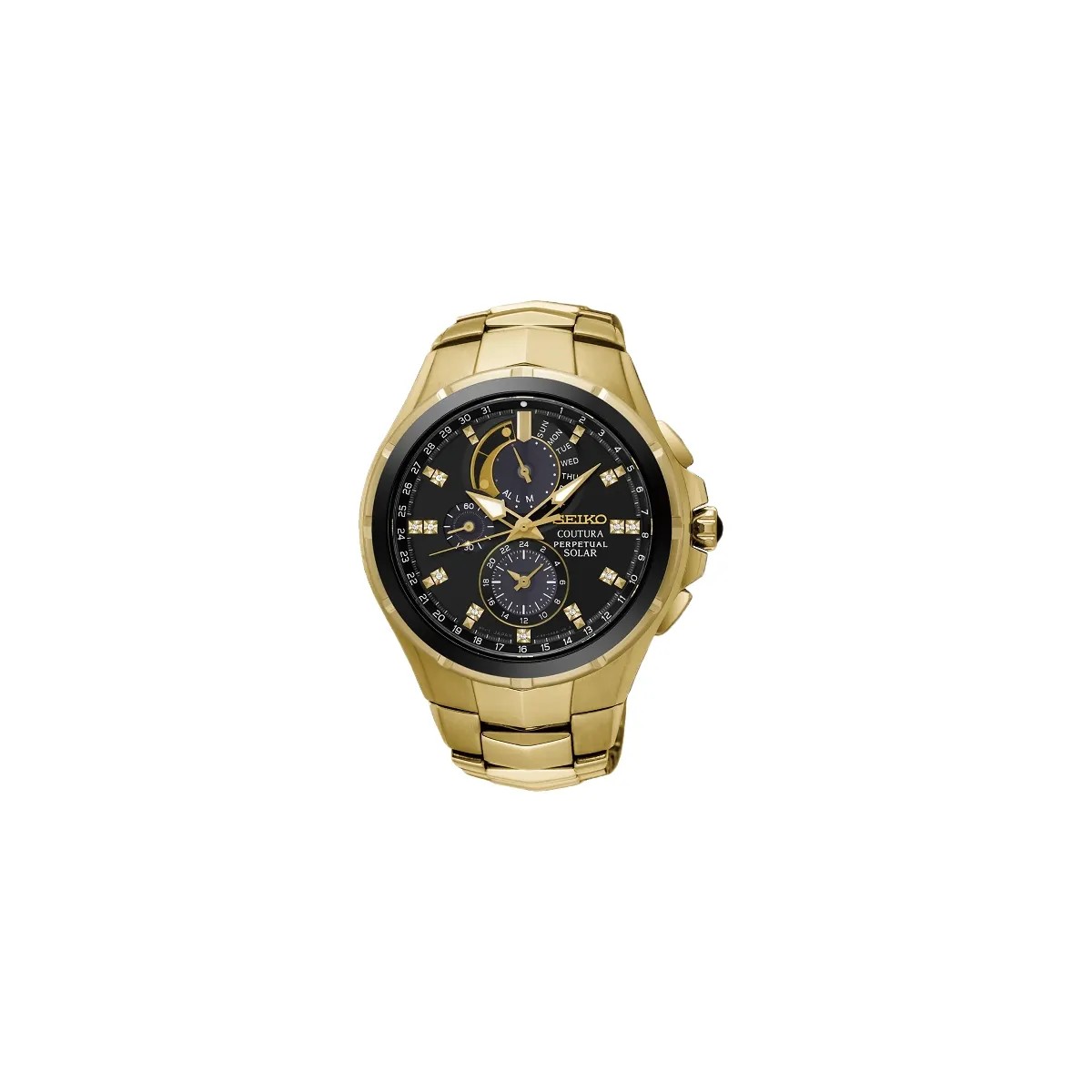 Seiko Coutura Perpetual Solar Watch - SSC572P1 Men's - HypeFly India View 1