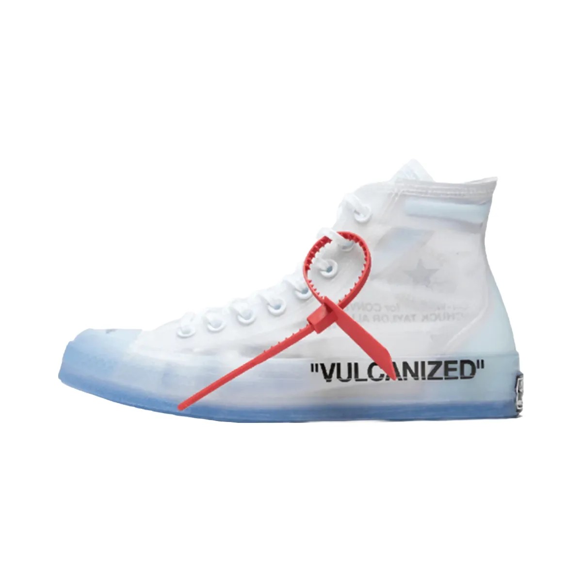 Converse Chuck Taylor All Star Vulcanized Hi Off-White - HypeFly India View 3