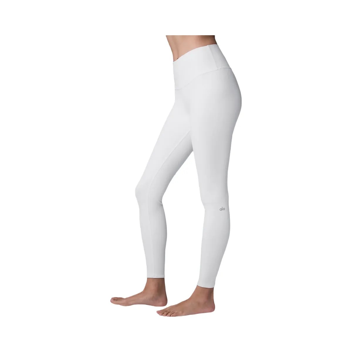 Alo Women's High-Waist Airbrush Legging - White - HypeFly India View 5