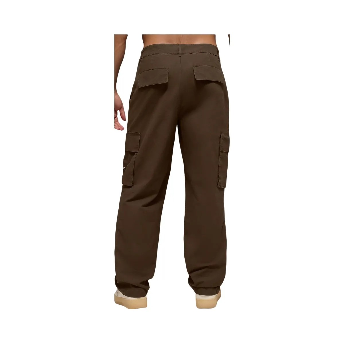 Alo Men's Cargo Ripstop Trouser - Espresso - HypeFly India View 4
