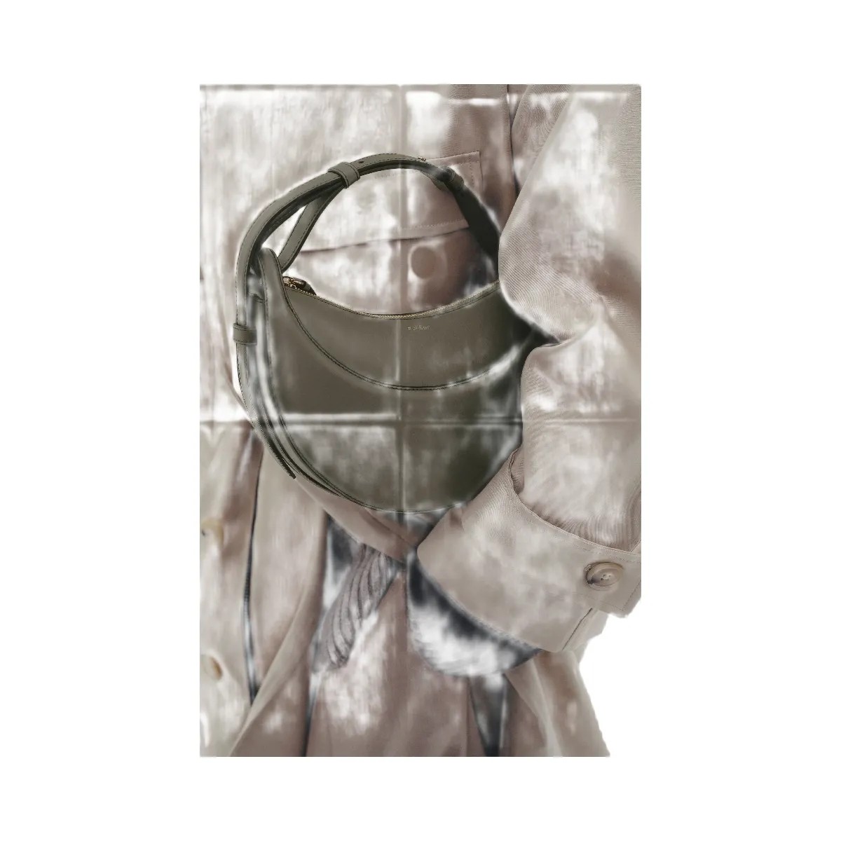 Polene Numero Dix Smooth Smoky Green - HypeFly India View 3