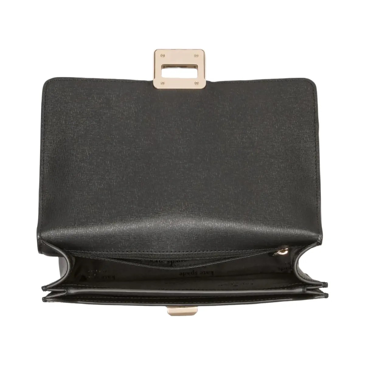 Kate Spade Flower Small Flap Shoulder Bag Black Multi - HypeFly India View 3