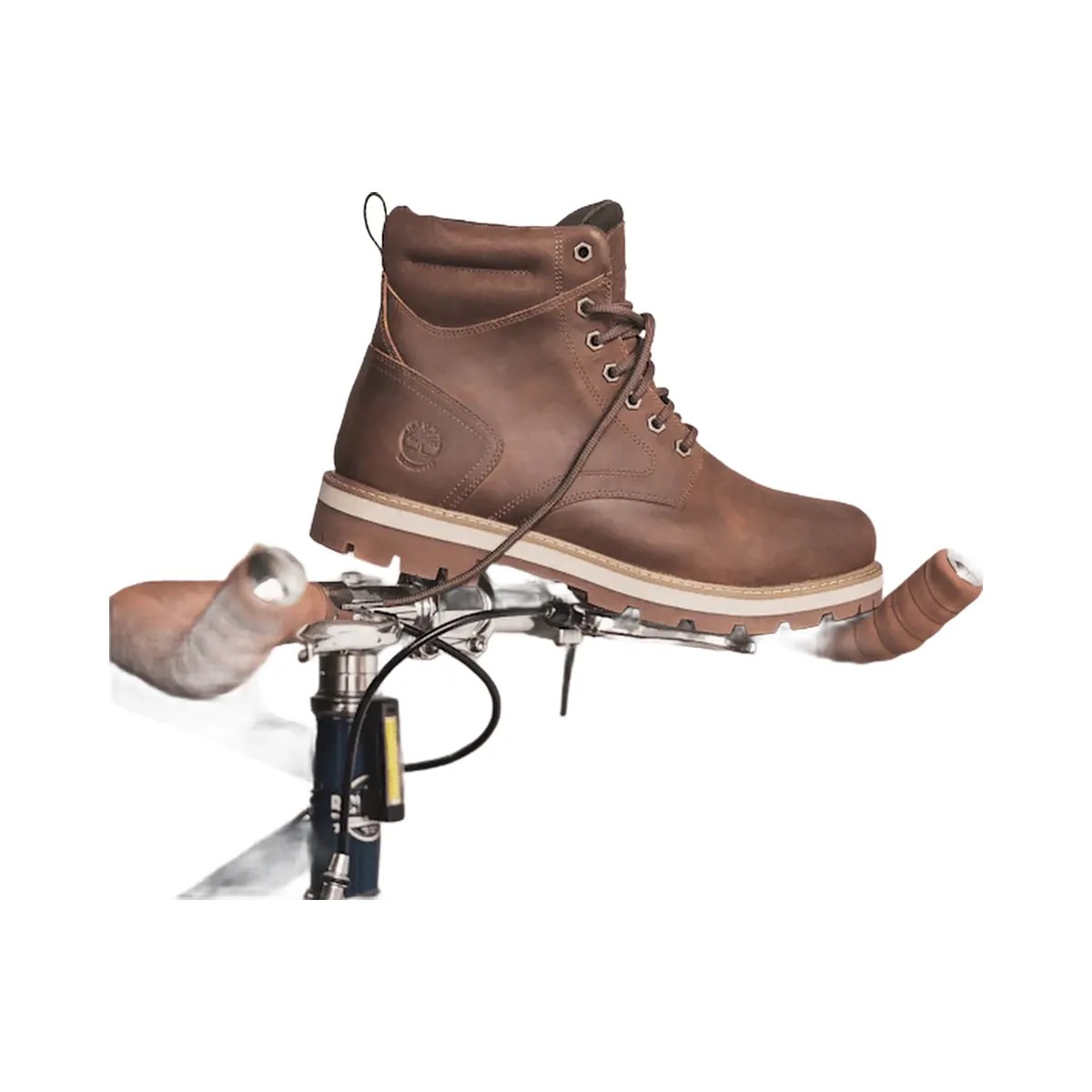Timberland Britton Road Waterproof Boot Rust Full-Grain Men'S - HypeFly India View 5