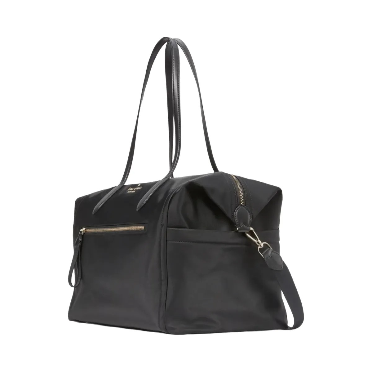 Kate Spade Chelsea Nylon Large Weekender Black - HypeFly India View 3
