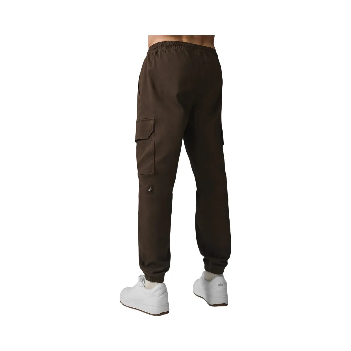 Alo Men's Edition Sueded Jogger - Espresso - HypeFly India View 3