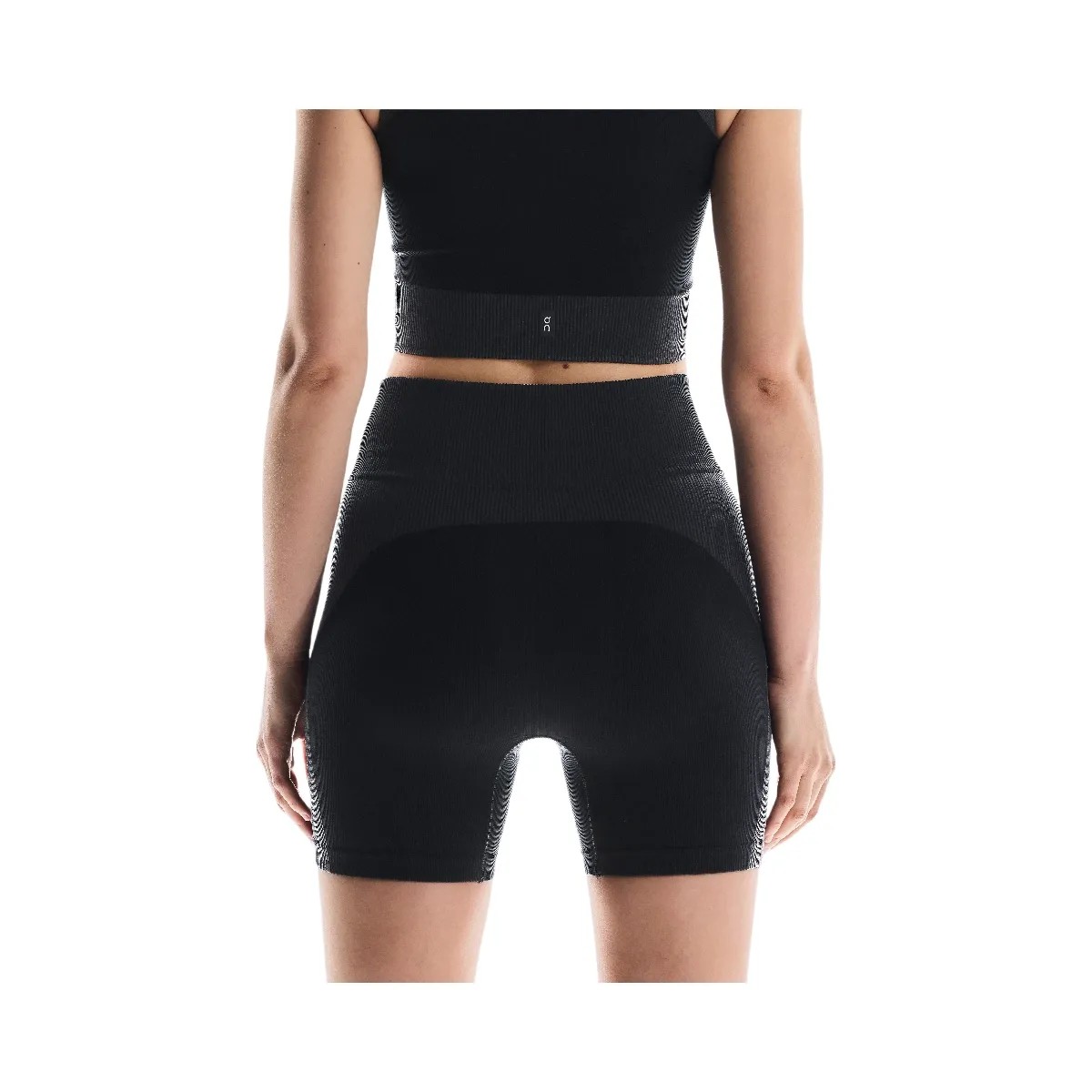 On Studio Knit Shorts Black | Eclipse - HypeFly India View 5