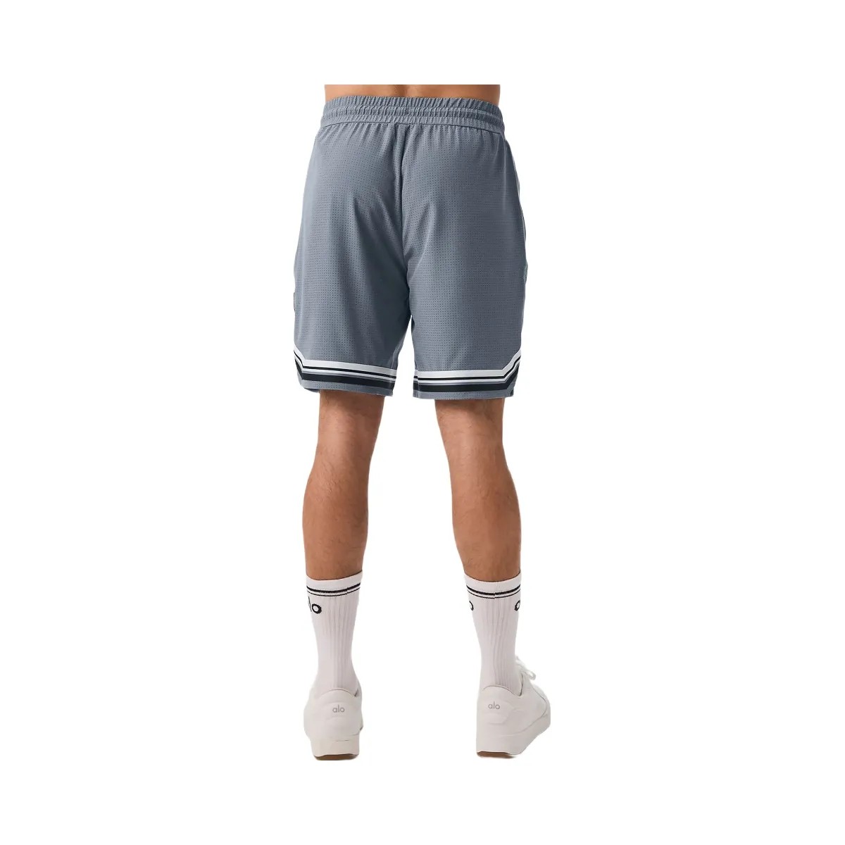 Alo Men's 9" Traction Arena Short - Steel Grey - HypeFly India View 4