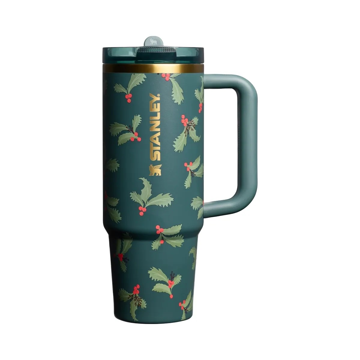 Stanley Cheers and Cheer Quencher ProTour Flip Straw Tumbler 30OZ Holiday Botanical - HypeFly India View 1