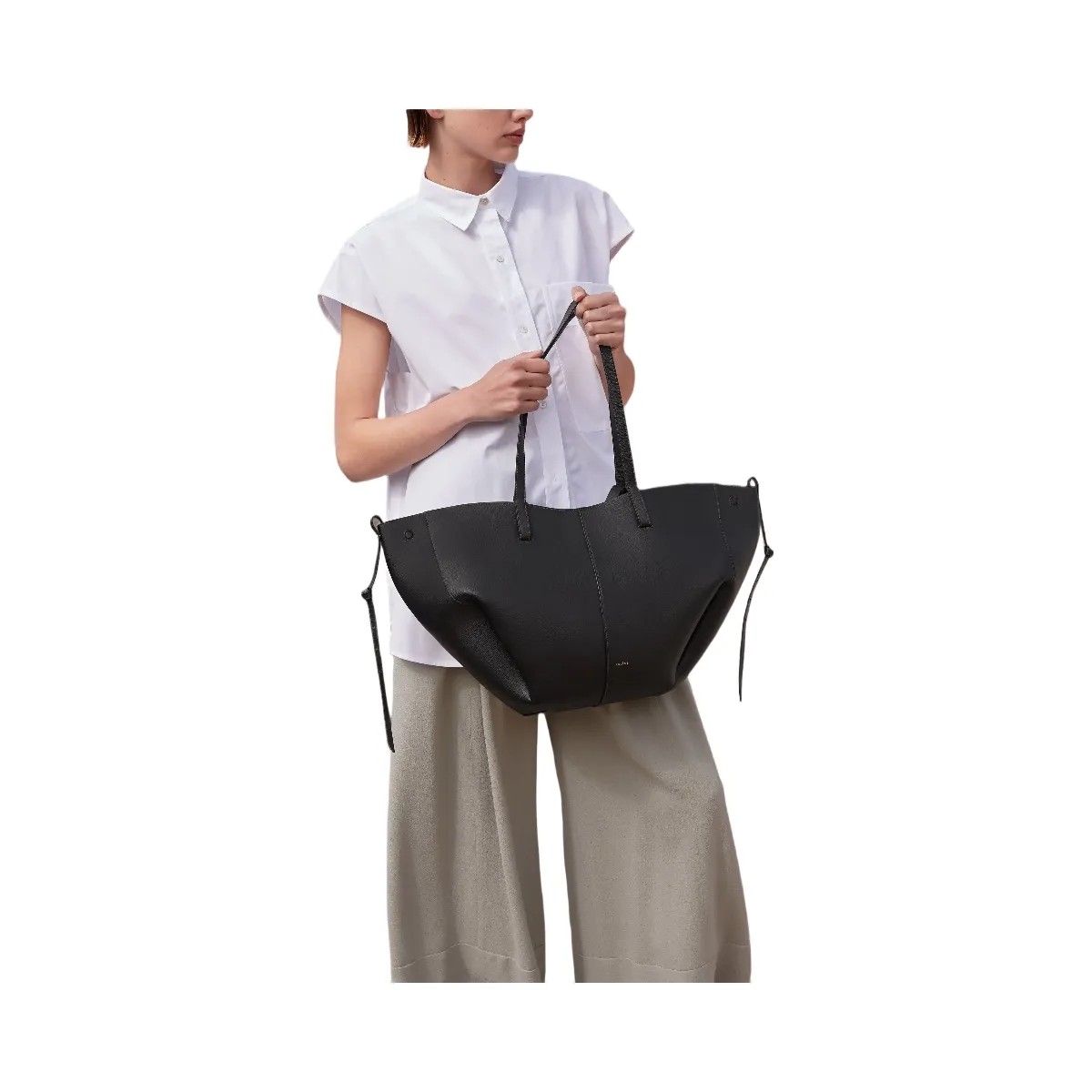 Polene Cyme Textured Black - HypeFly India View 3