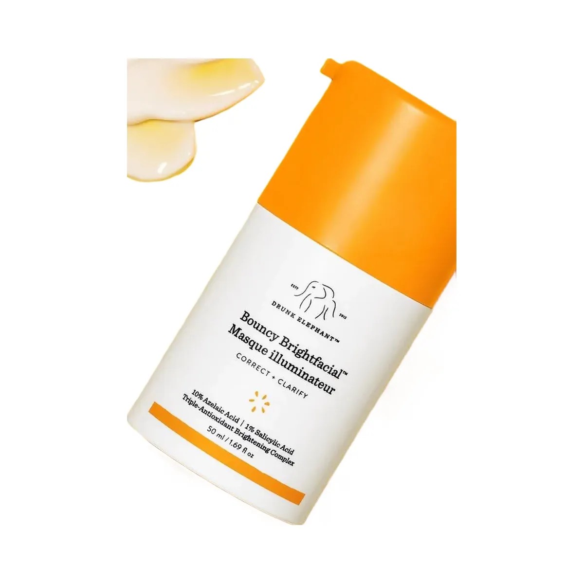 Drunk Elephant Bouncy Brightfacial Brightening Mask - HypeFly India View 4