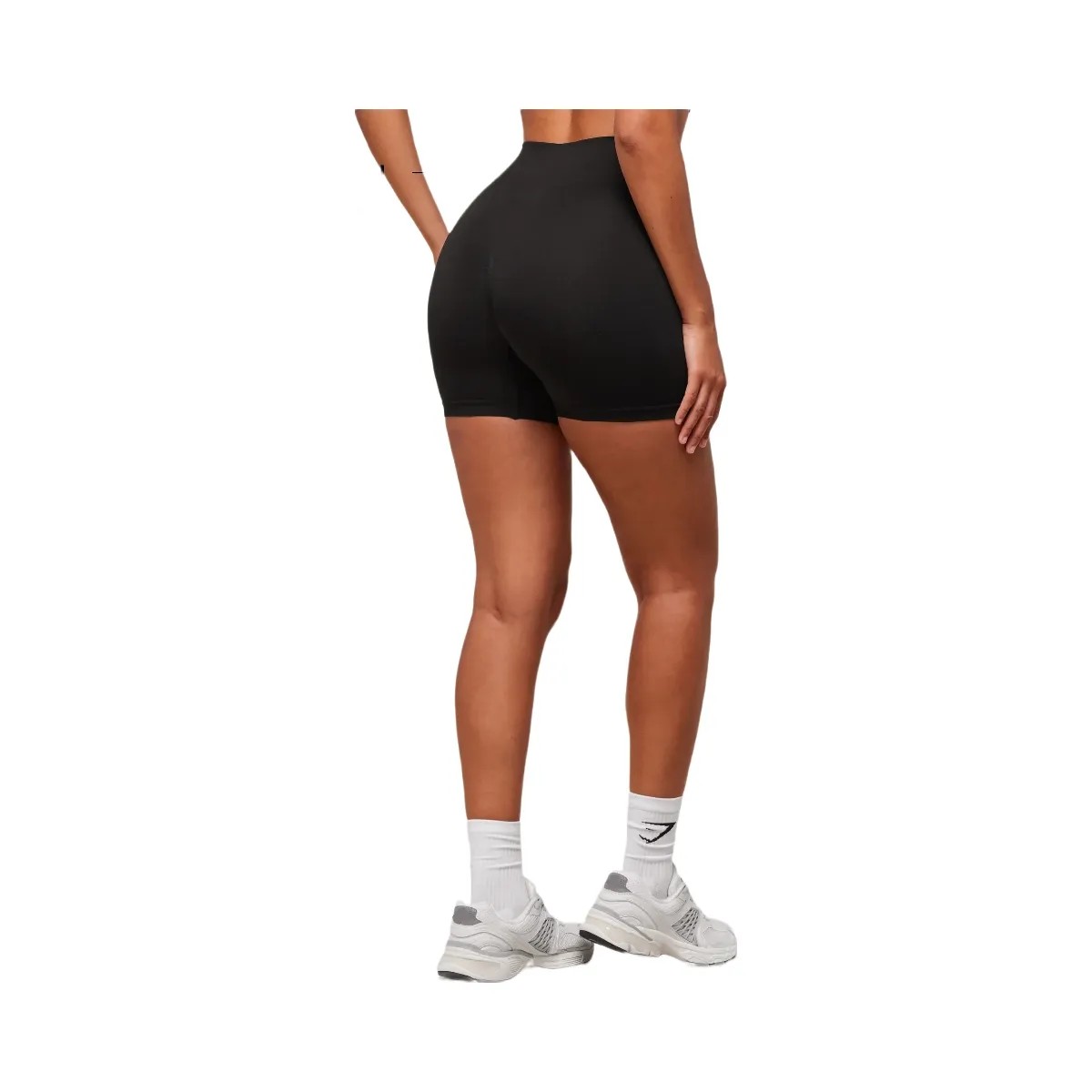Gymshark Vital Soft Short - Black - HypeFly India View 2