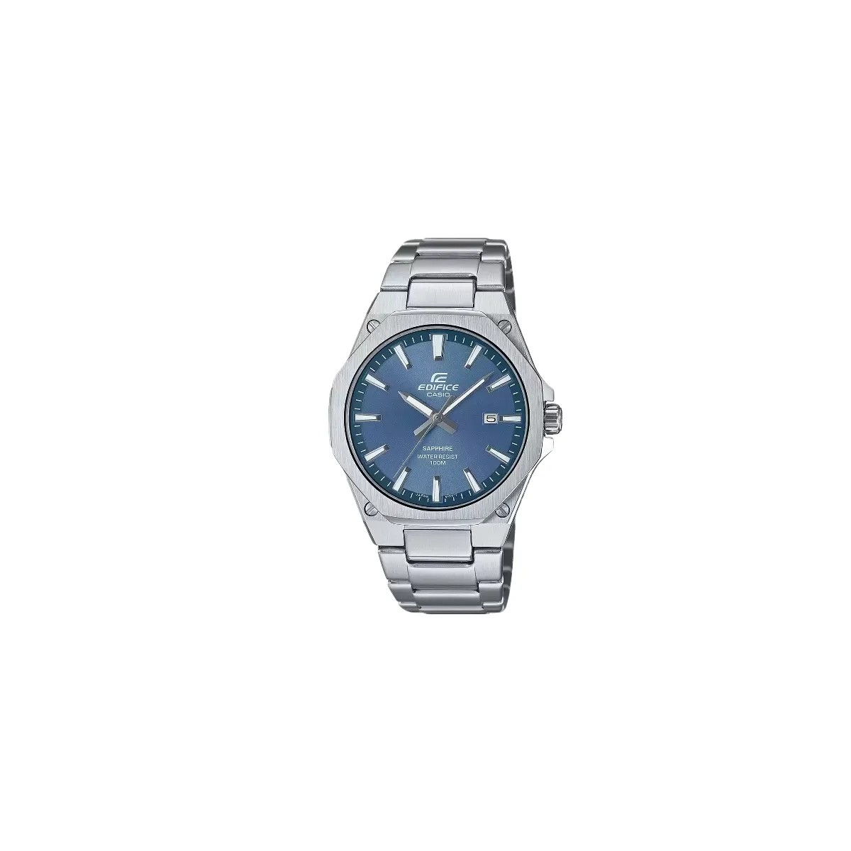 CASIO EDIFICE 3-Hand Analog EFR-S108D-2AVUDF Blue - HypeFly India View 1