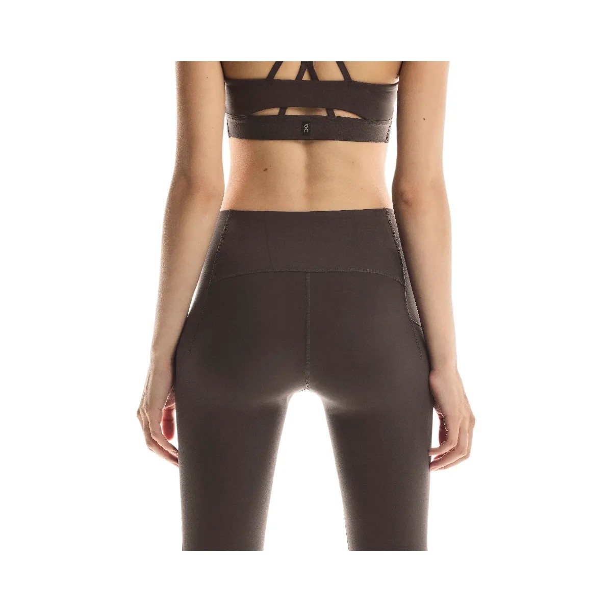 On Studio Tights 7/8 Pebble - HypeFly India View 3