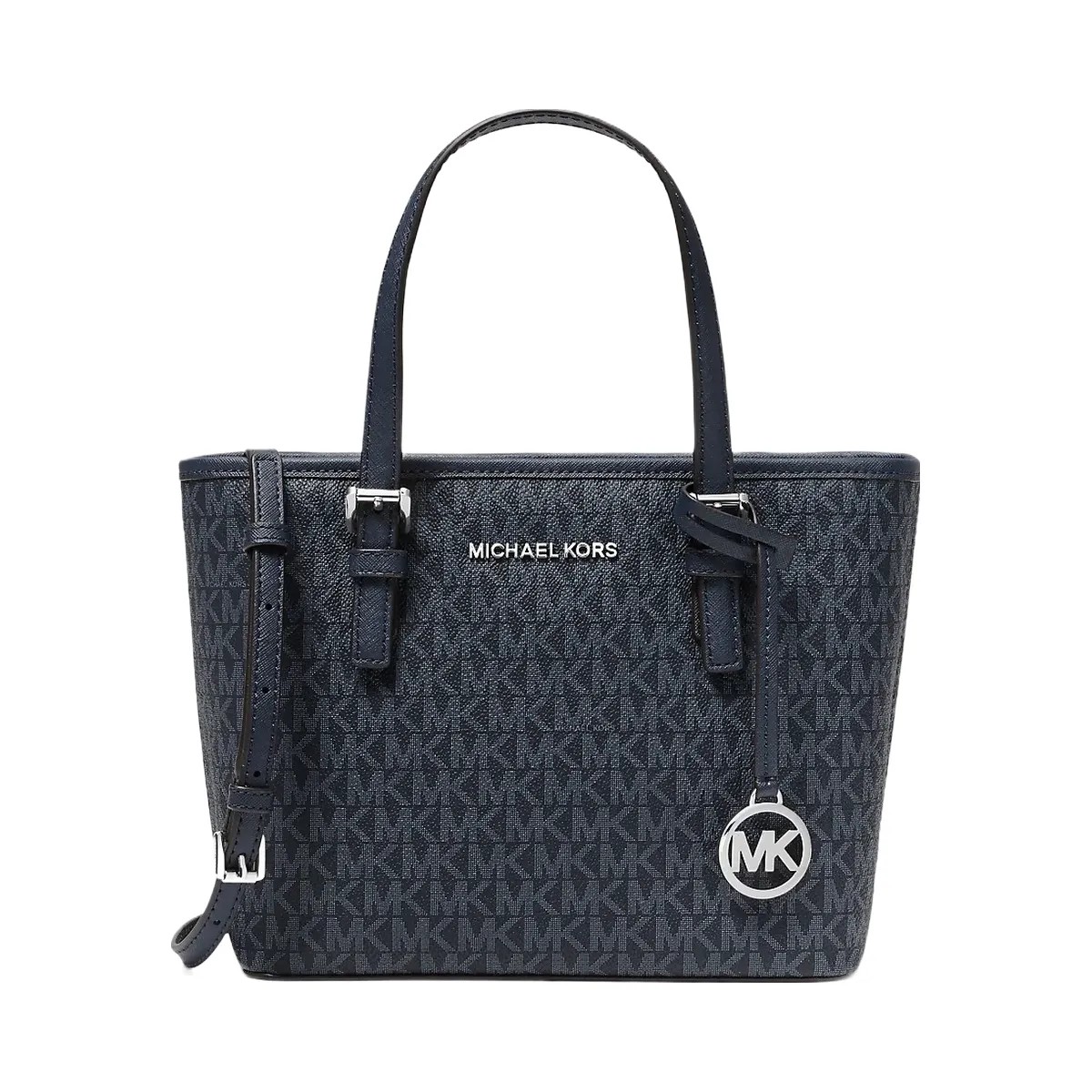 Michael Kors Jet Set Travel Extra-Small Logo Top-Zip Tote Bag Admiral - HypeFly India View 1
