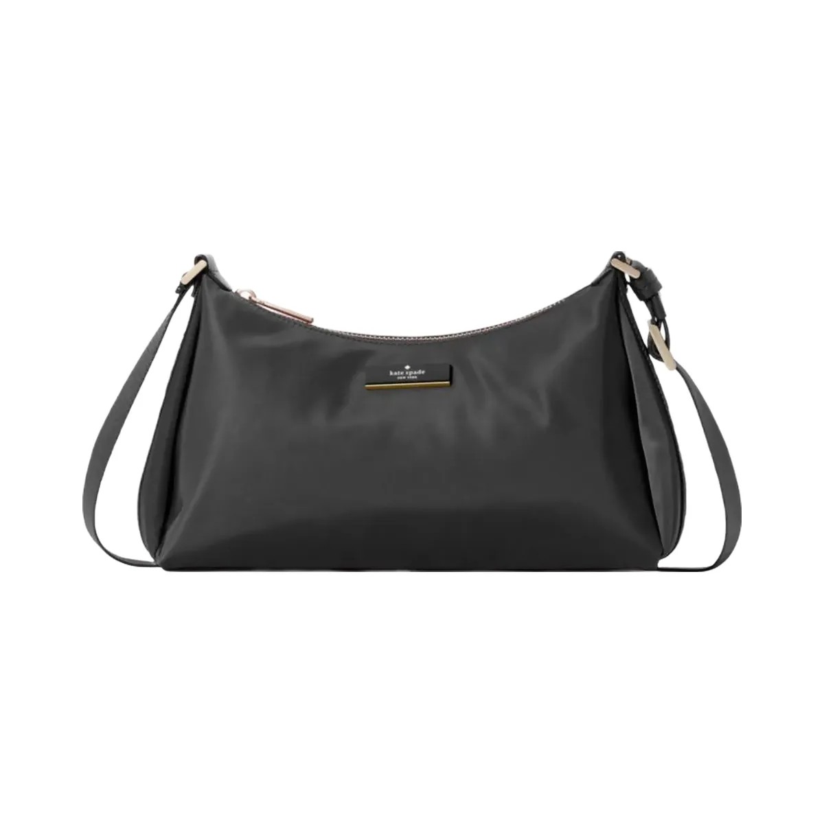 Kate Spade Carter Nylon Small Shoulder Bag Black - HypeFly India View 1