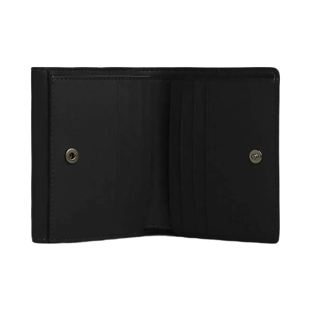 Coach Eliza Small Wallet Smooth Leather-Gunmetal-Black - HypeFly India View 2