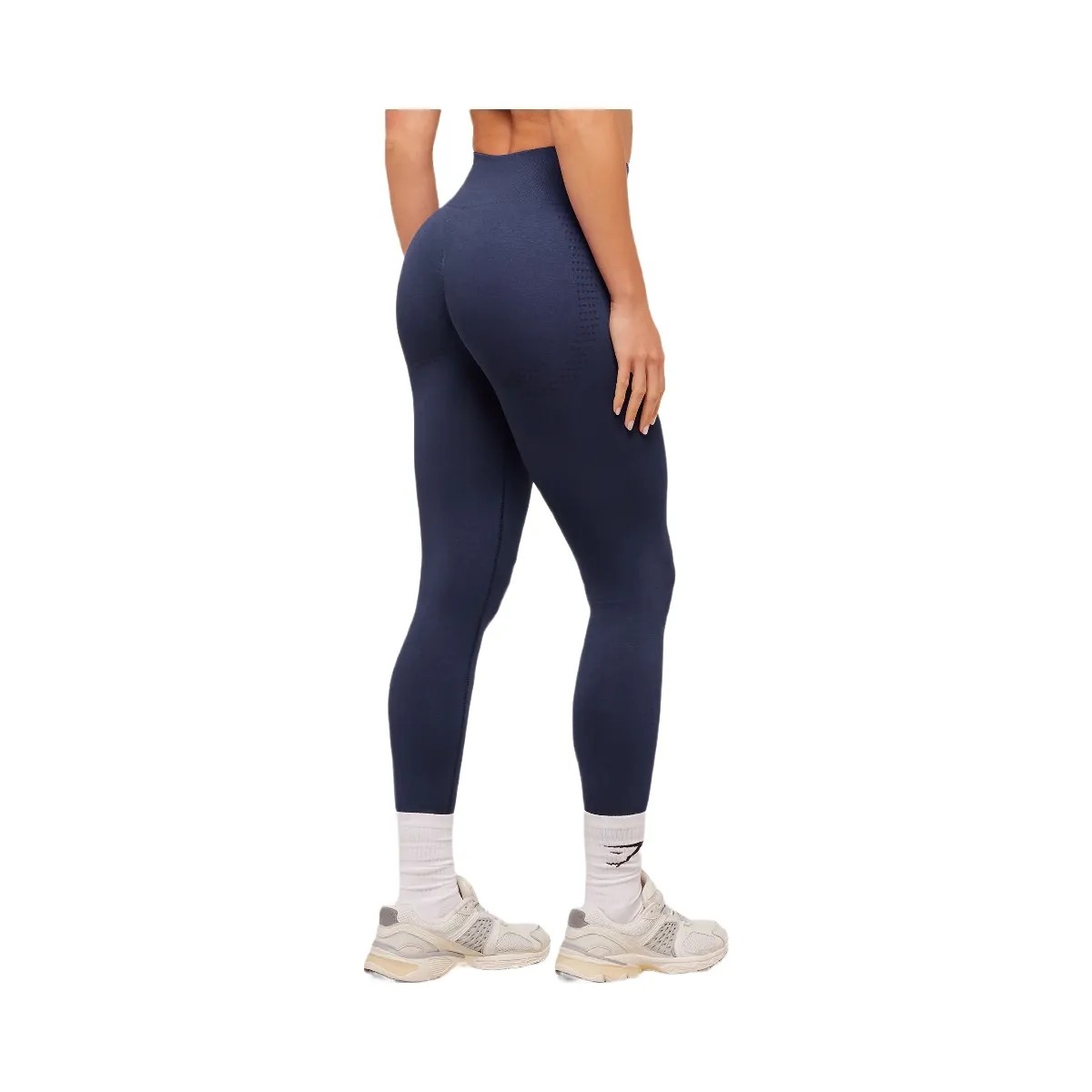Gymshark Vital Soft Leggings - Heavy Blue/Marl - HypeFly India View 3