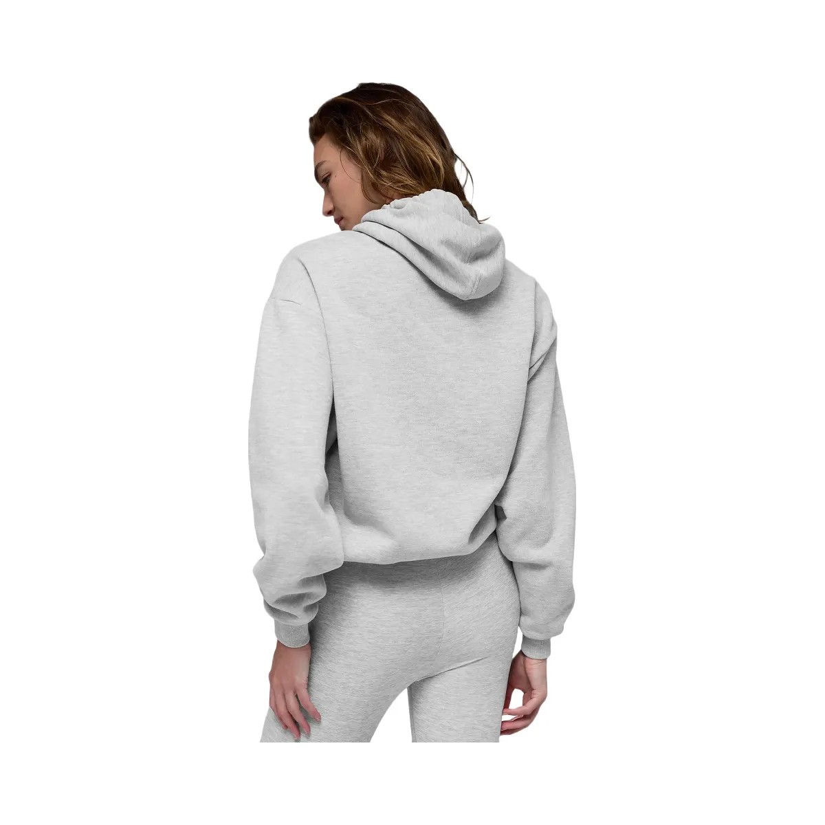 Alo Women's Accolade Hoodie - Athletic Heather Grey - HypeFly India View 2