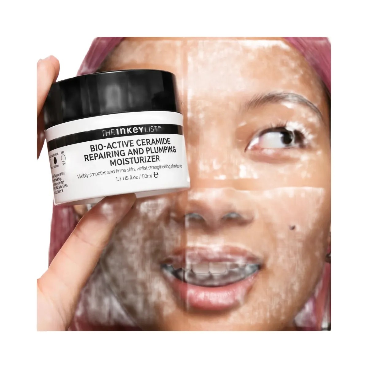 INKEY Bio-Active Ceramide Repairing and Plumping Moisturizer - HypeFly India View 6