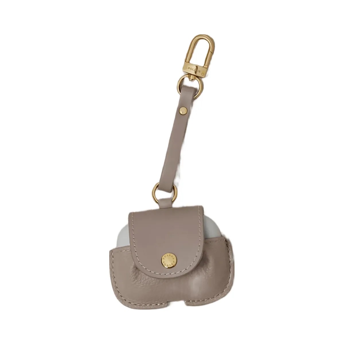 Polene Airpods case Duo Taupe - HypeFly India View 1