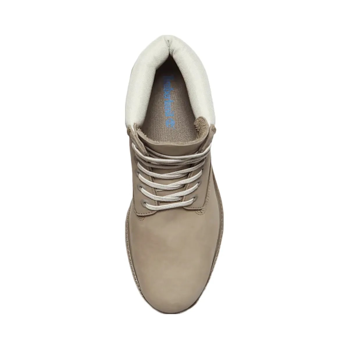 Timberland Premium 6-Inch Waterproof Boot Grey Nubuck/Light Green Men'S - HypeFly India View 2
