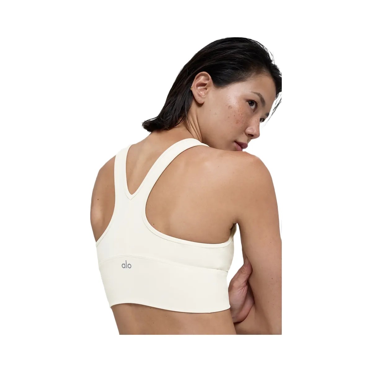 Alo Women's Wild Thing Bra - Ivory - HypeFly India View 2