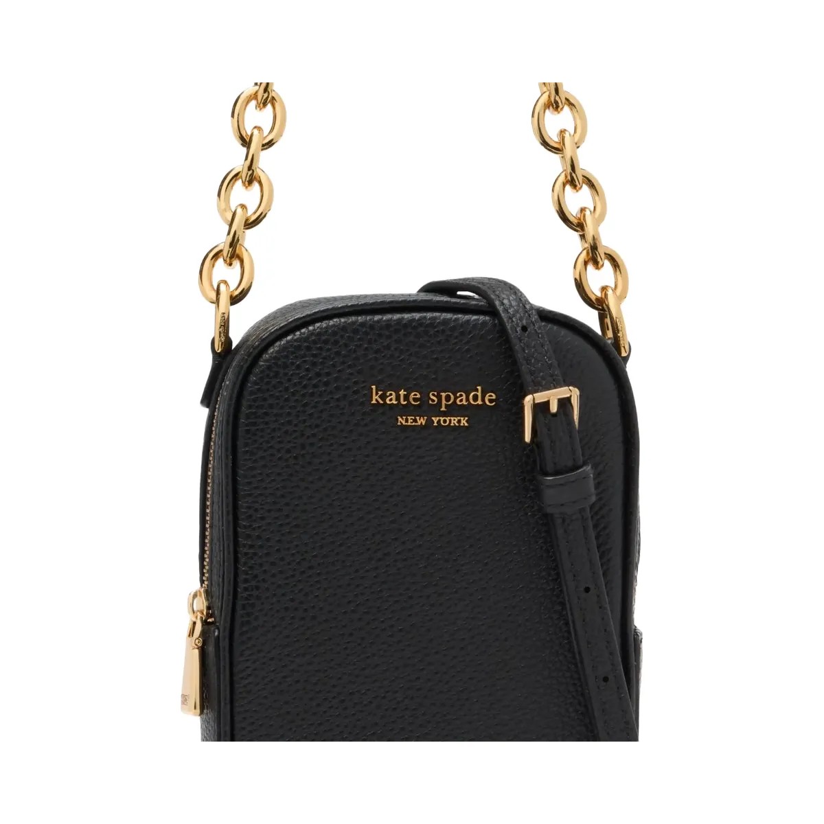 Kate Spade Jolie Chain Phone Crossbody Black - HypeFly India View 1