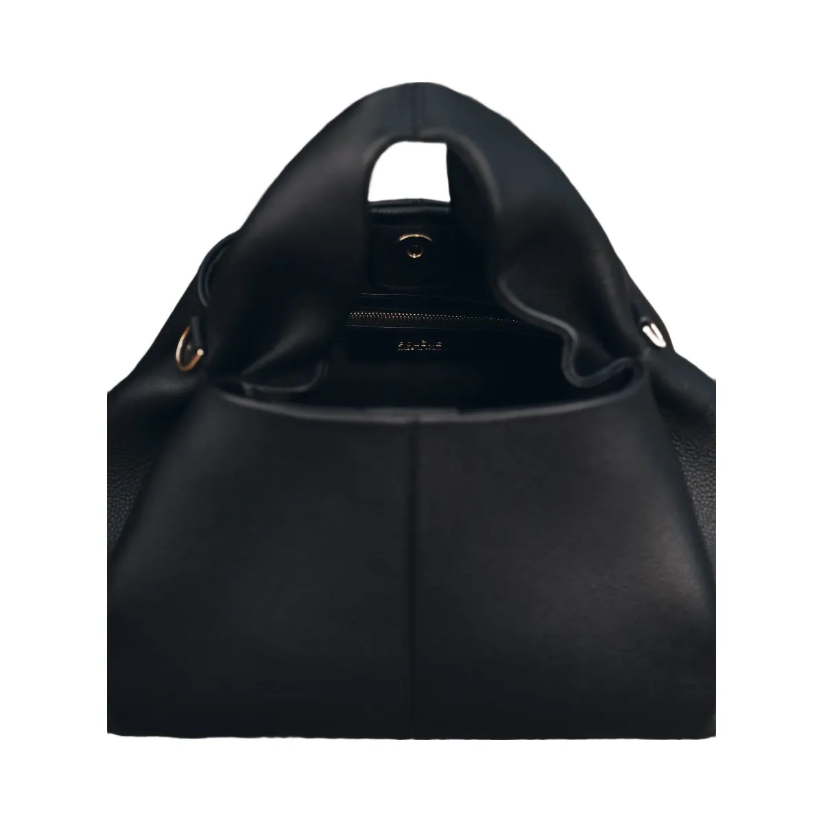 Polene Numero Neuf Textured Black - HypeFly India View 1