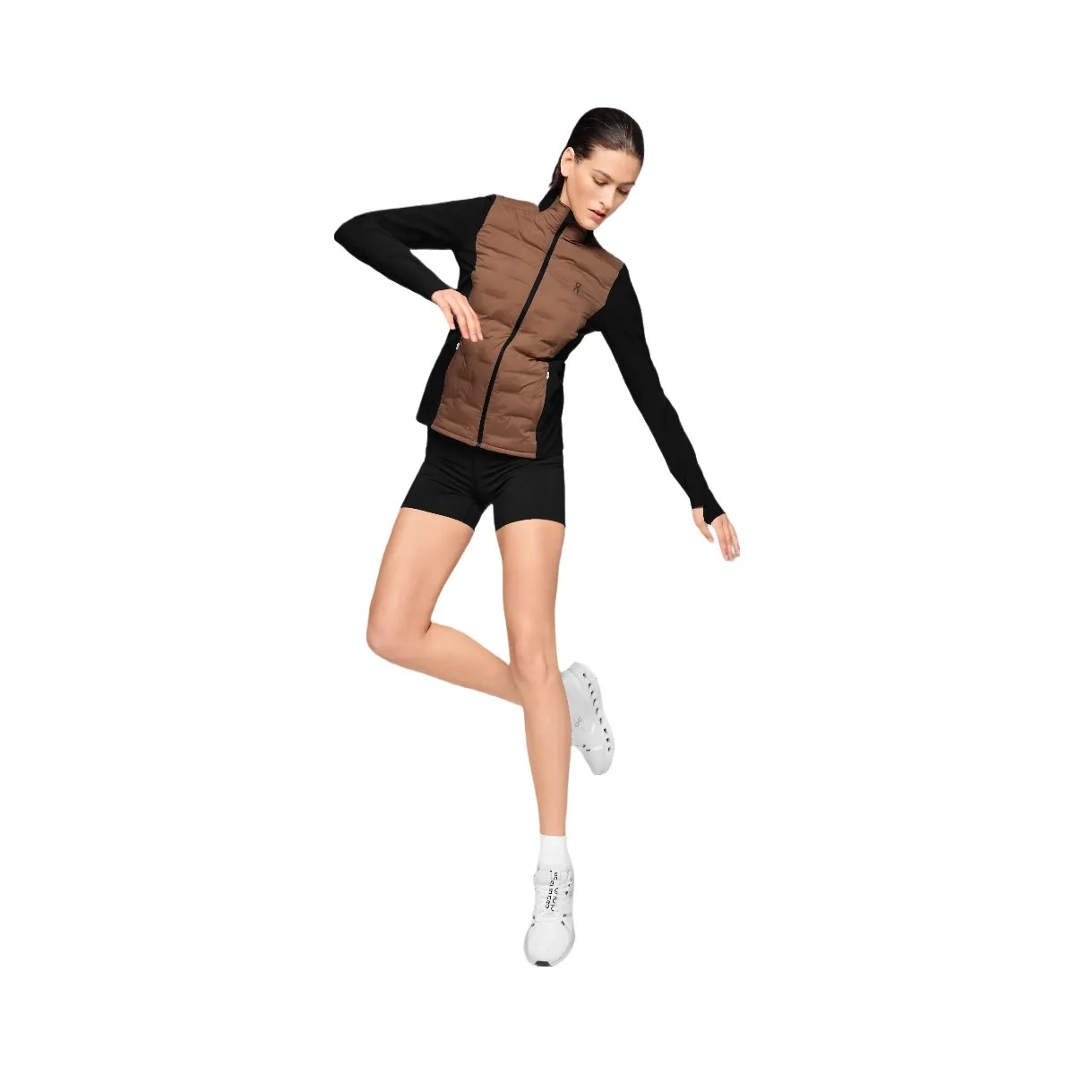 On Climate Jacket Cocoa | Black - HypeFly India View 4
