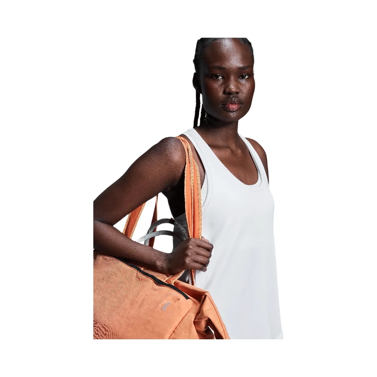 On Focus Tank White | White  - HypeFly India View 4
