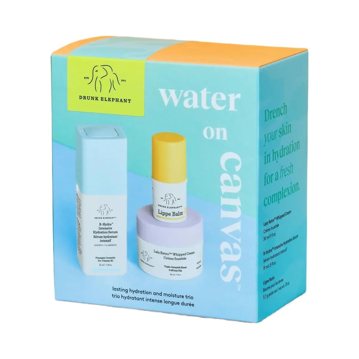 Drunk Elephant Water on Canvas Travel-Size Kit - HypeFly India View 3