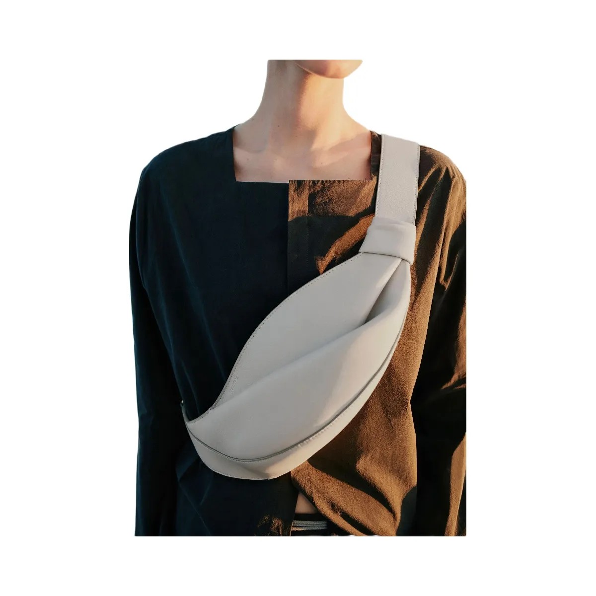 Polene Neyu Smooth Chalk - HypeFly India View 3