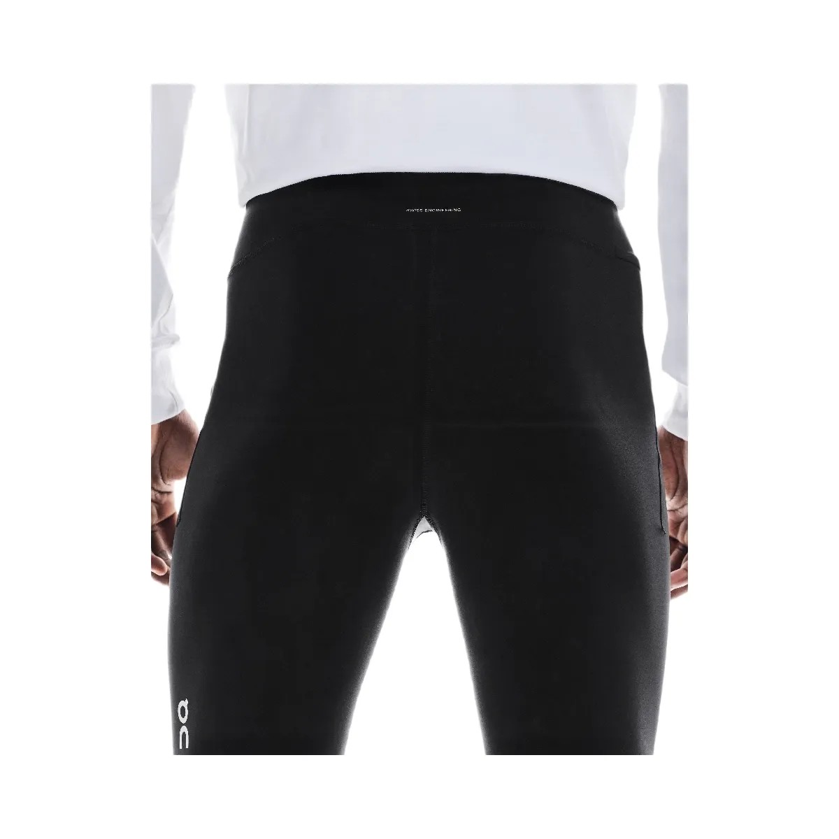On Train Tights 1/2 Black - HypeFly India View 3