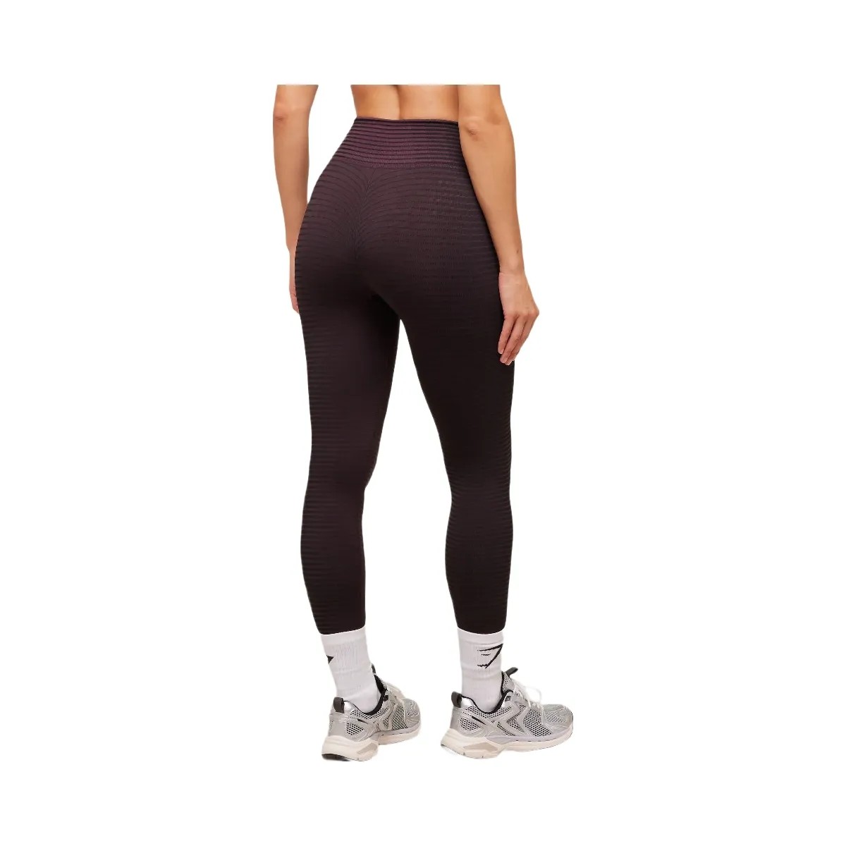Gymshark Sport Seamless Leggings - Reset Pink/Black - HypeFly India View 2