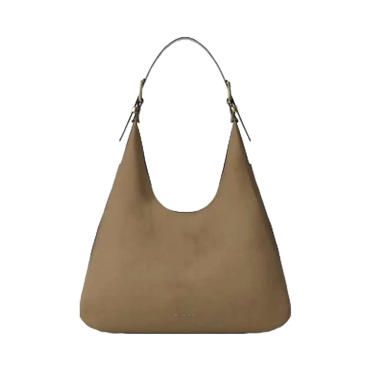 Michael Kors Nolita Large Nubuck Hobo Shoulder Bag Husk - HypeFly India View 1