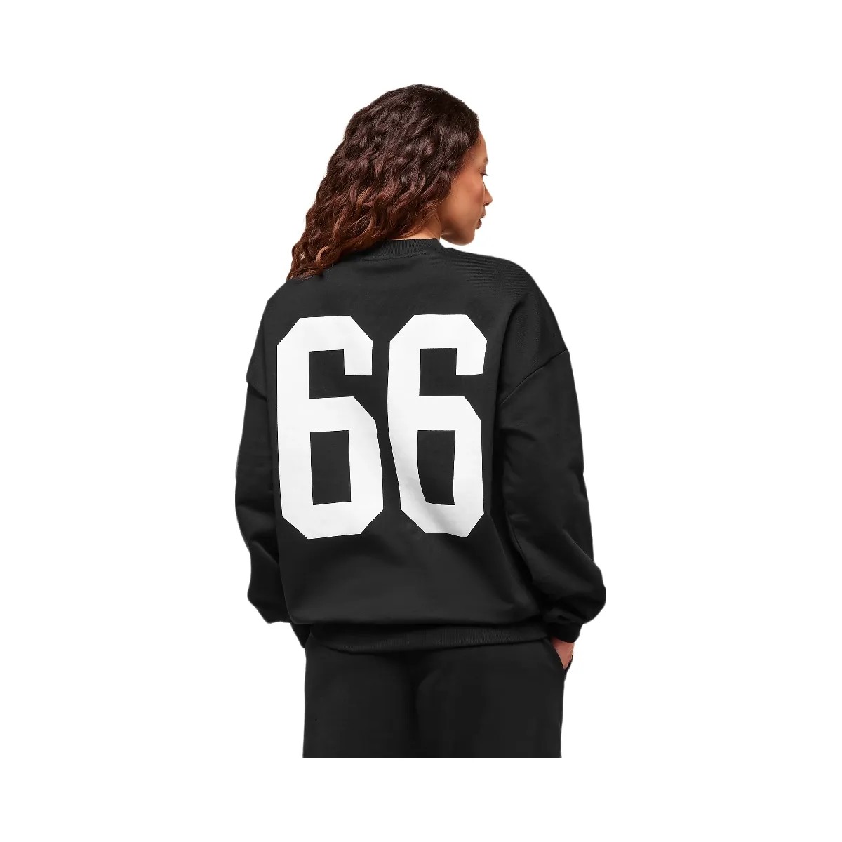 Gymshark Campus Graphic Pullover - Black - HypeFly India View 2
