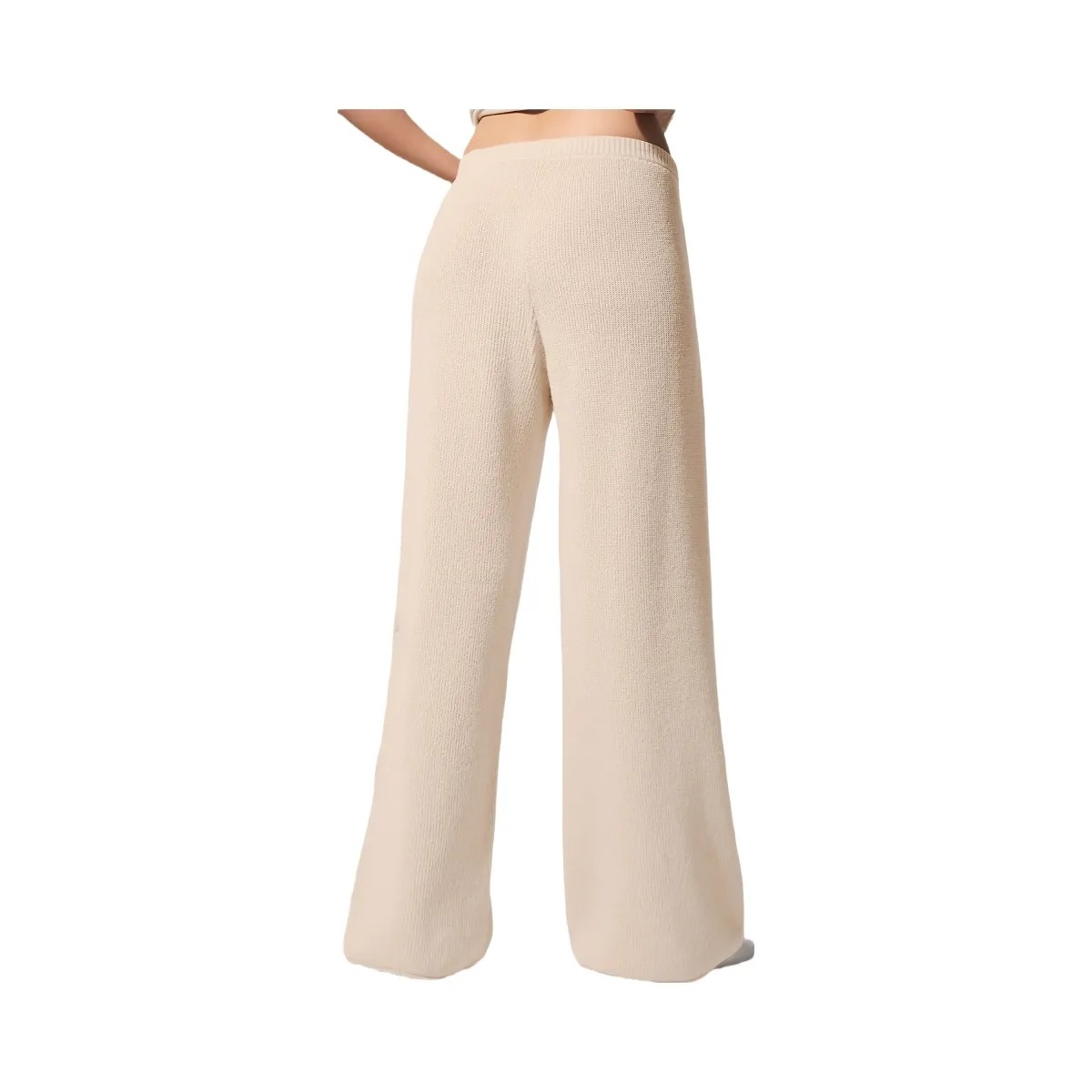 Alo Women's Supernatural Sweater Pant - Macadamia - HypeFly India View 3