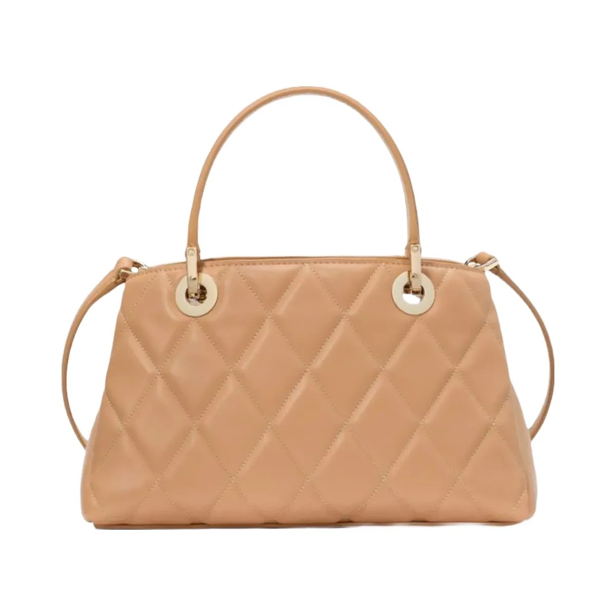 Kate Spade Carey Small Quilted Sullivan Satchel Tiramisu Mousse - HypeFly India View 5