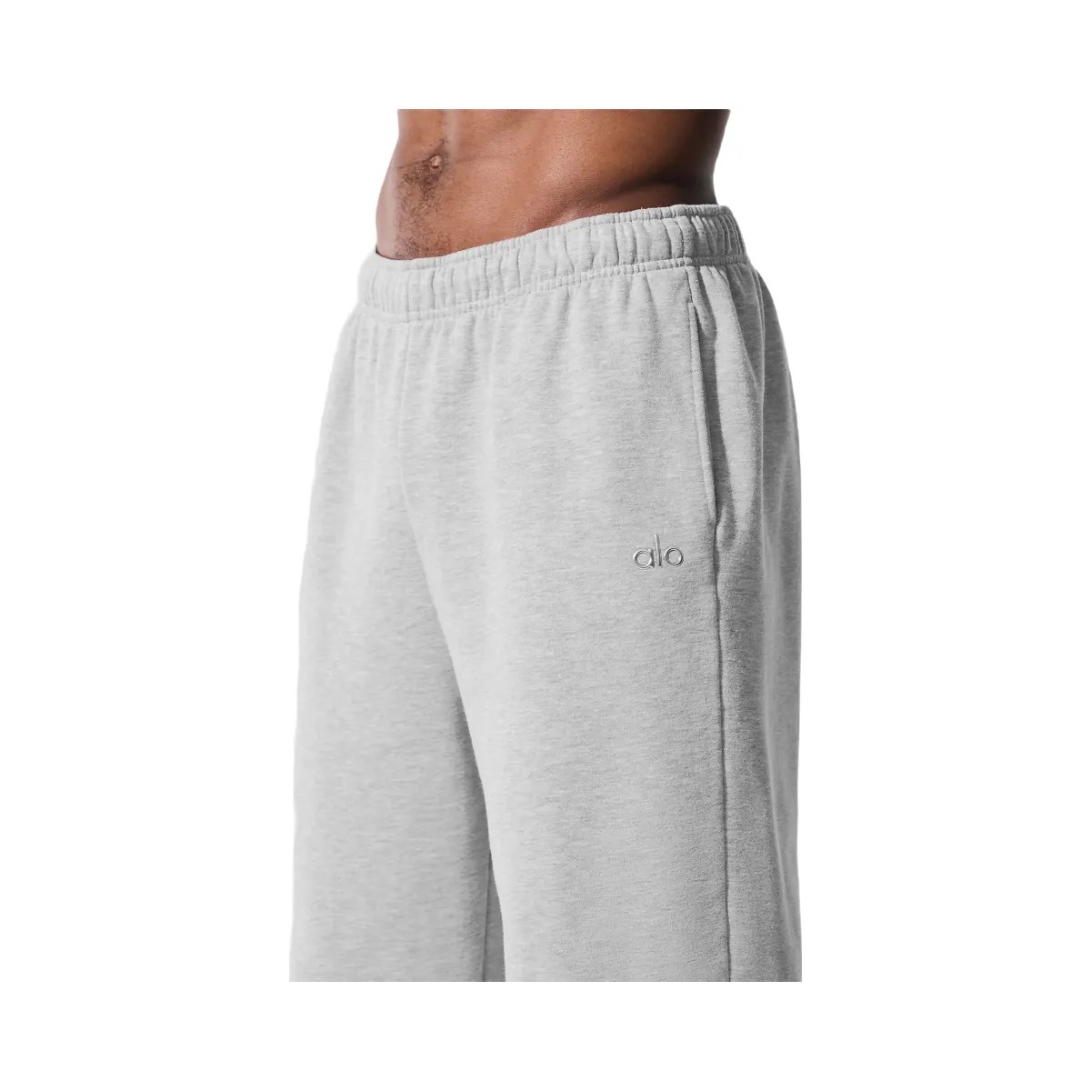 Alo Men's Accolade Sweatpant - Athletic Heather Grey - HypeFly India View 1