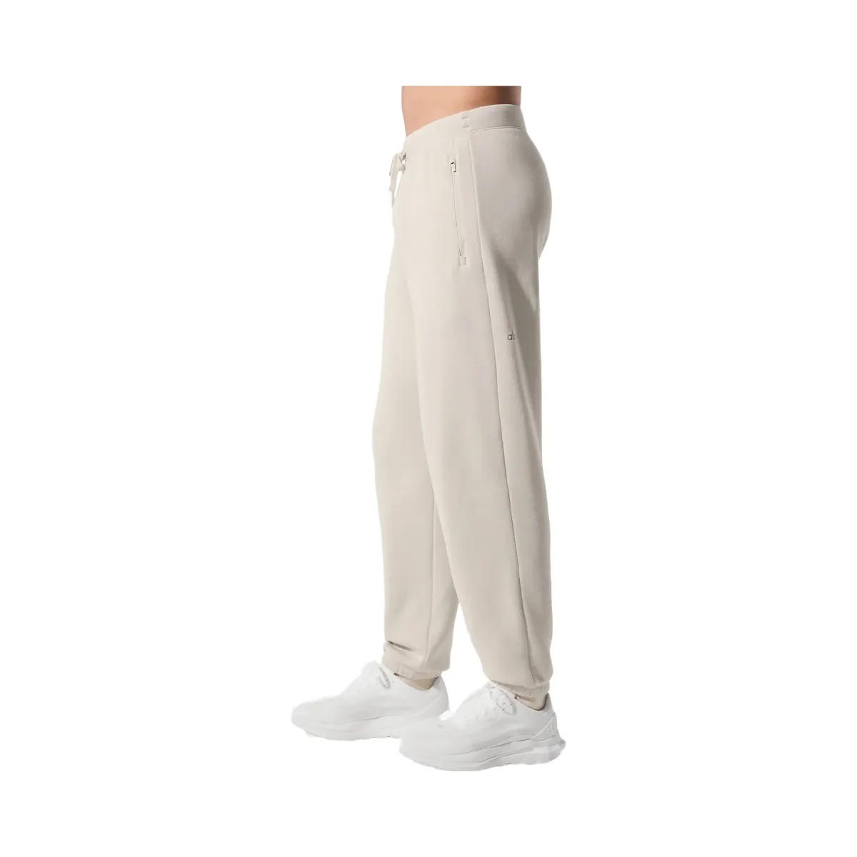 Alo Men's Triumph Restore Sweatpant - Bone - HypeFly India View 2