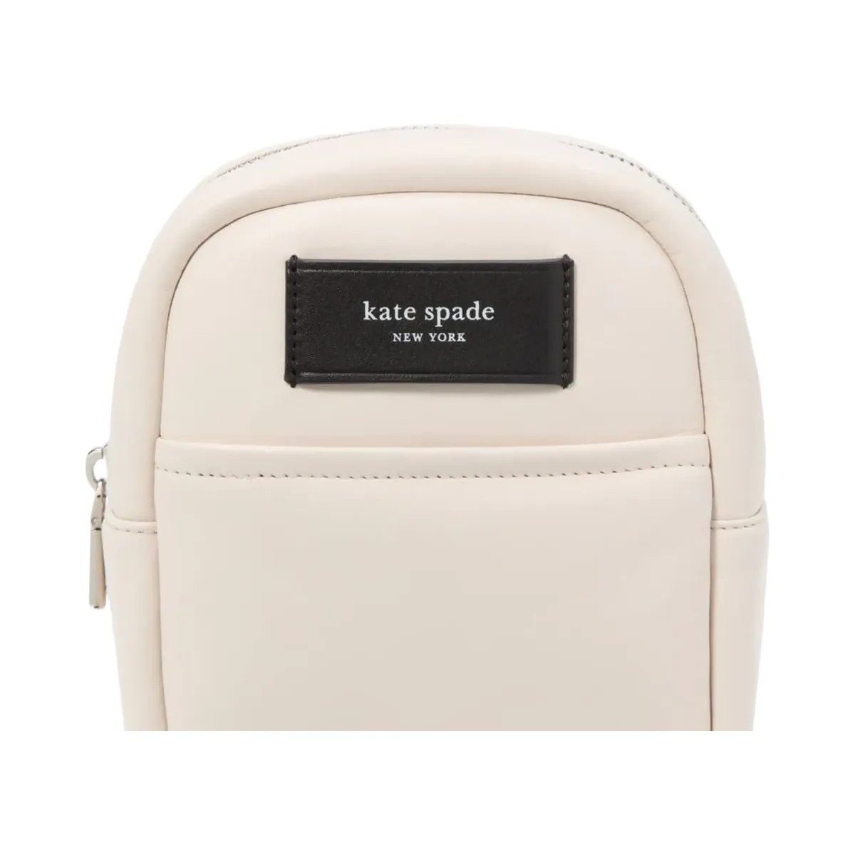 Kate Spade Label Small Convertible Crossbody Parchment - HypeFly India View 1