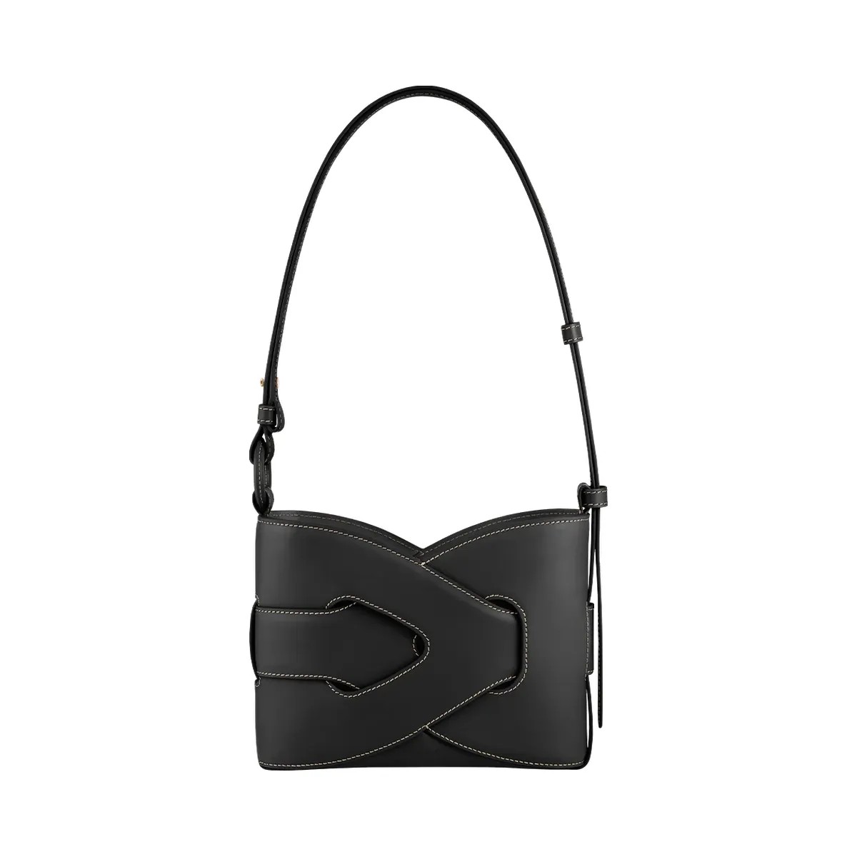 Polene Nodde Smooth Black - HypeFly India View 1