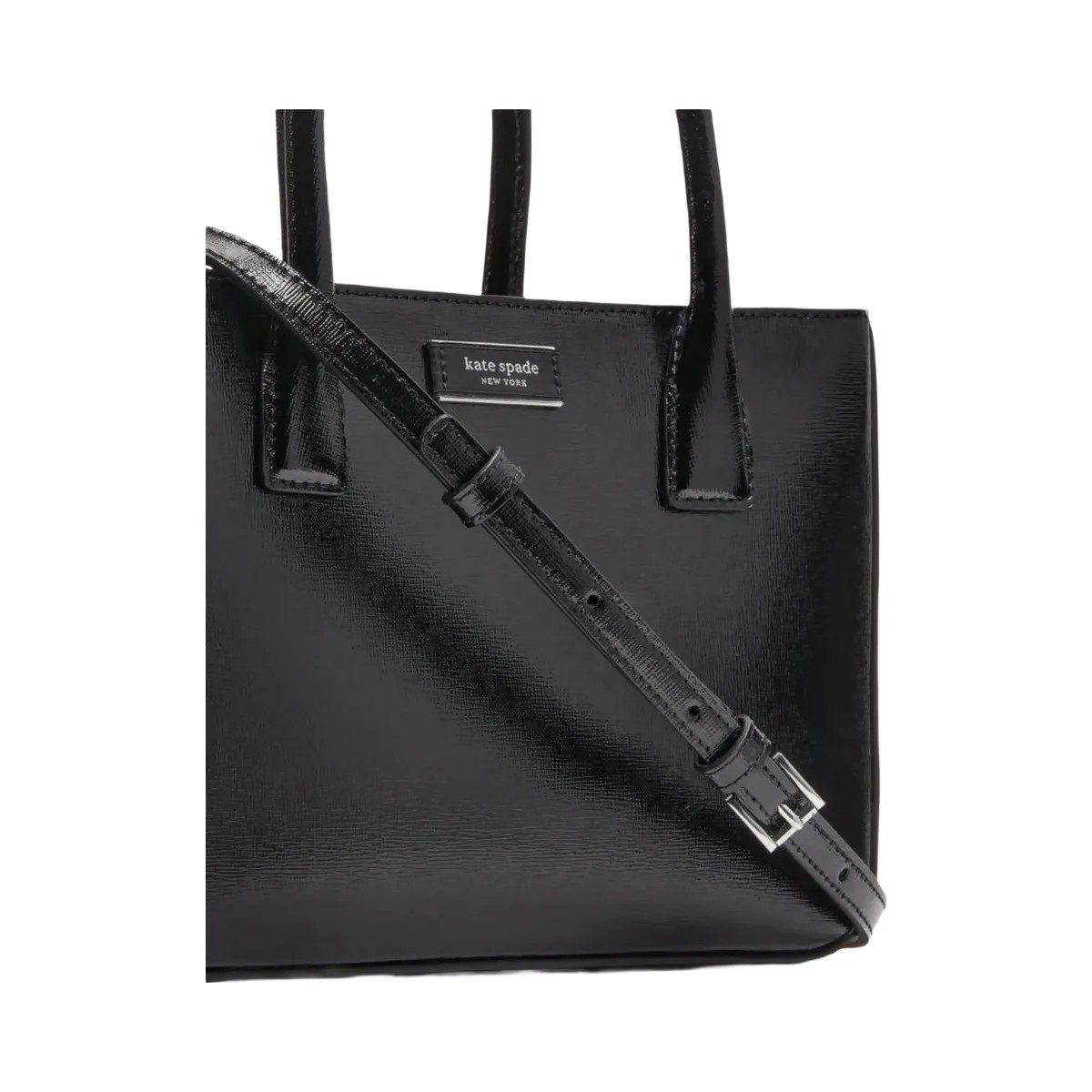 Kate Spade Sam Icon Square Tote Black - HypeFly India View 1