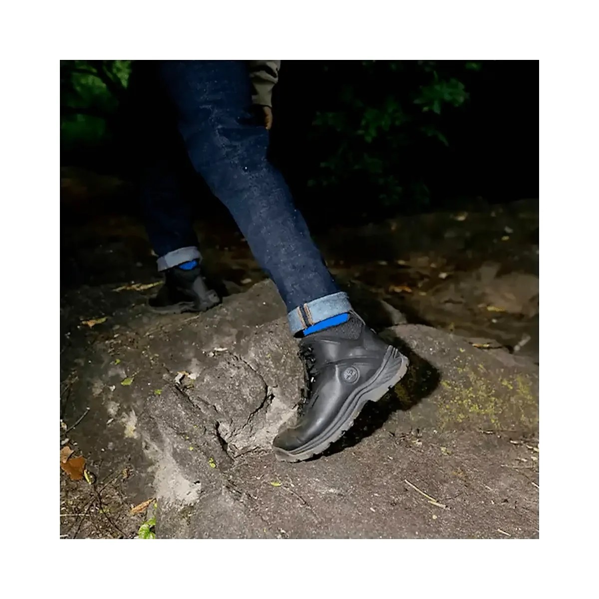 Timberland White Ledge Waterproof Hiking Boot Black Men'S - HypeFly India View 3