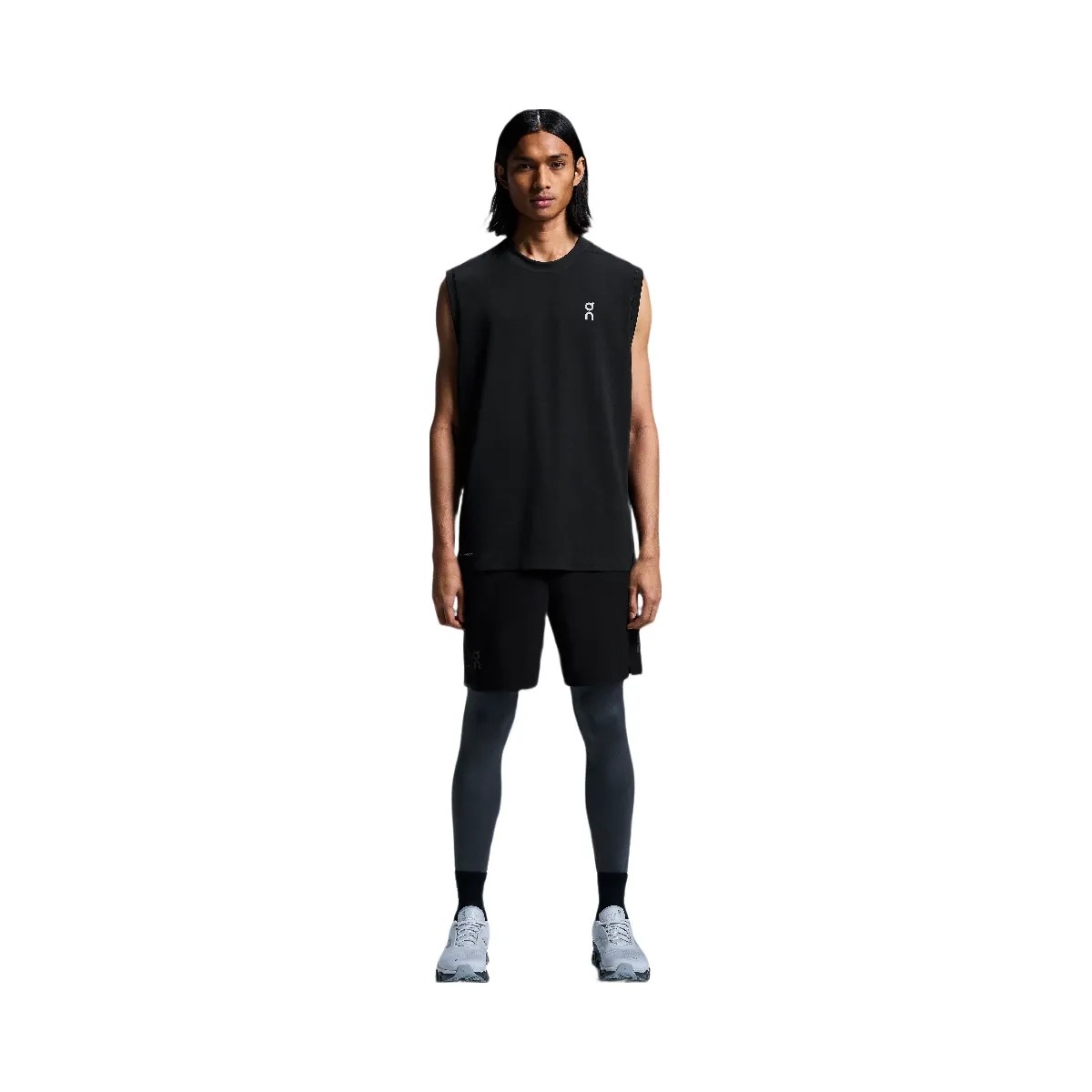 On Train Tank Black - HypeFly India View 2