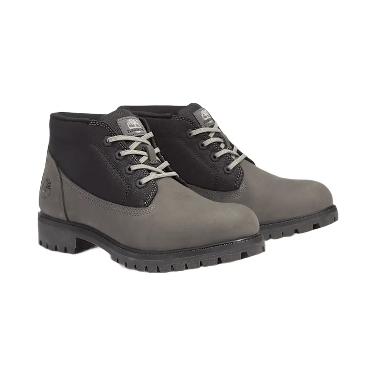 Timberland Premium Chukka Boot Grey Nubuck/Black Men'S - HypeFly India View 1