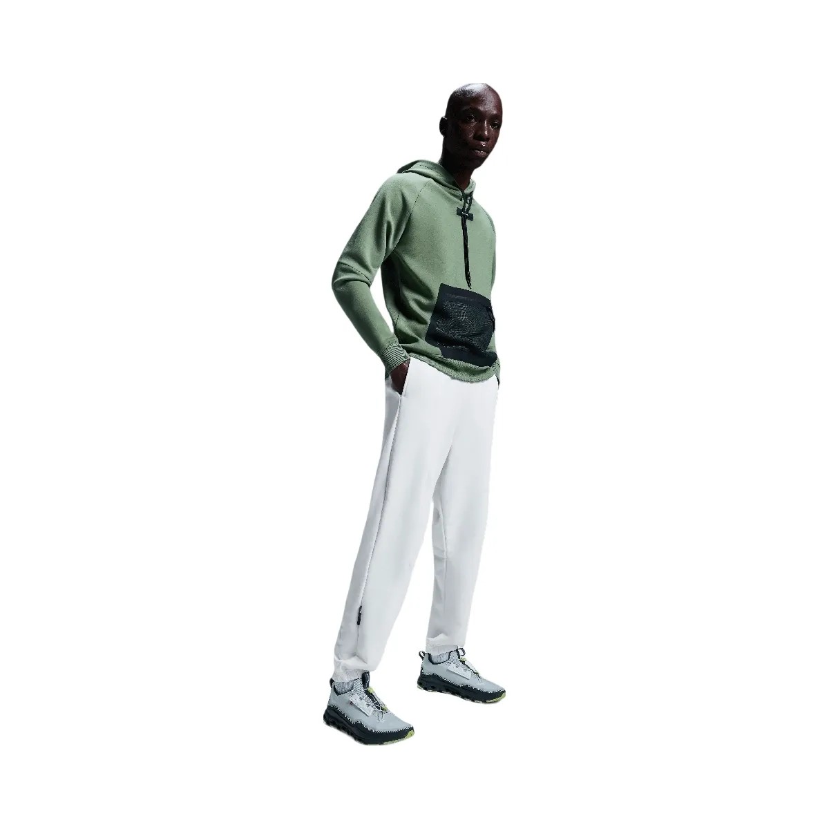 On Club Pants White - HypeFly India View 4