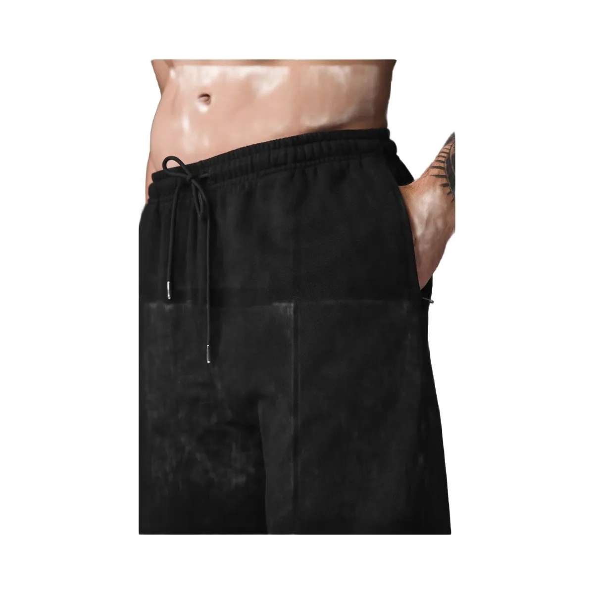 Alo Men's Chill Sweatpant - Black - HypeFly India View 1
