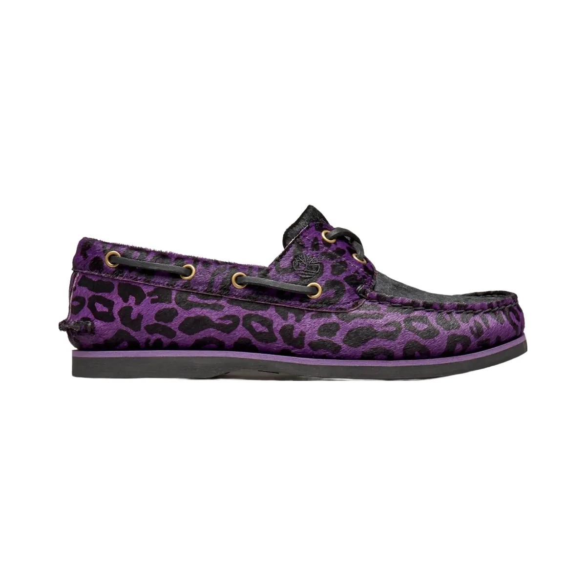 Timberland Classic Boat 2 Eye Wacko Maria Purple Leopard - HypeFly India View 1